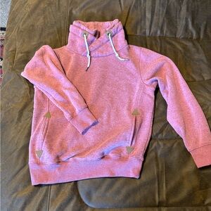 Cozy Leehanton Pink Hoodie with Drawstring